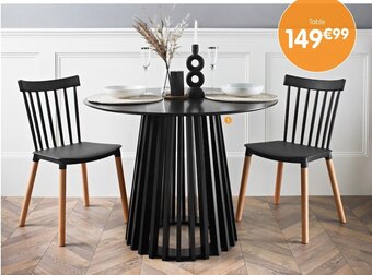 b&m Table offre