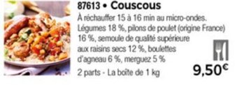 Thiriet Couscous offre