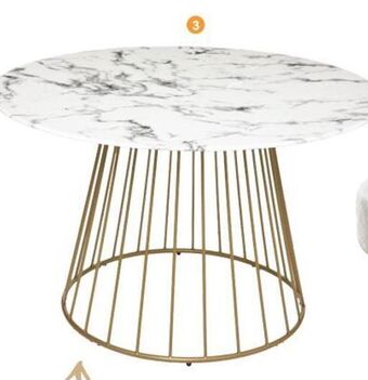 b&m Table effet marbre offre