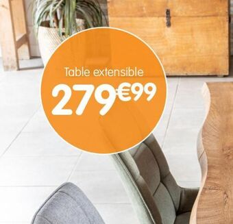 b&m Table extensible offre