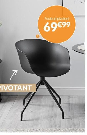 b&m Fauteuil pivotant offre