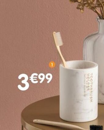 b&m Pot a brosse a dents offre