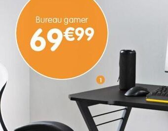 b&m Bureau gamer offre
