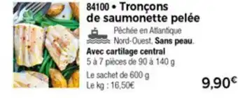 Thiriet Tronçons De Saumonette Pelée offre