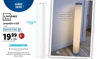 Lidl Lampadaire à LED offre