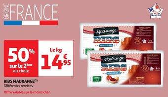 Auchan RIBS MADRANGE(¹) offre