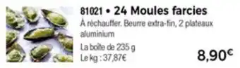Thiriet 24 Moules Farcies offre