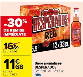Carrefour Bière aromatisée DESPERADOS offre