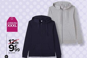 Carrefour Le sweat offre
