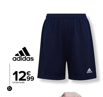 Carrefour adidas Le bermuda offre
