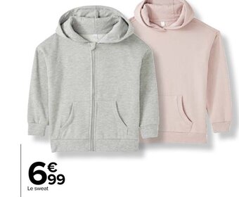 Carrefour Le sweat offre