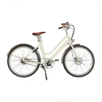 Vélo ville électrique - voltaire bellecour - crème