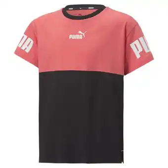 Decathlon T-shirt color block power enfant et adolescent puma offre