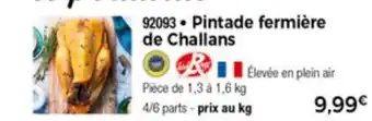 Thiriet Pintade Fermière De Challans offre