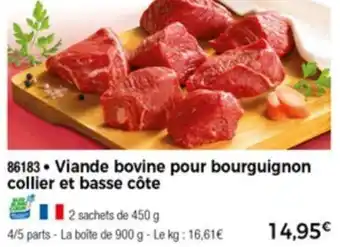 Thiriet Viande Bovine Pour Bourguignon Collier offre