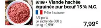 Thiriet Viande Hachée égrainée Pur Bœuf offre