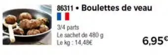 Boulettes De Veau