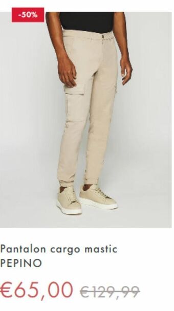 Pantalon cargo mastic pepino