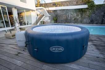 Jardiland Bestway - spa gonflable rond lay-z-spa milan airjet plus 6 places offre