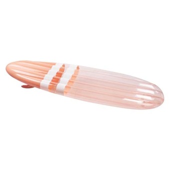 Jardiland Planche de surf gonflable couleur pêche l.210 x l.62 x h.18 cm offre
