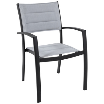 Jardiland Fauteuil solana gris - l.57 x l.60 x h.88 cm offre