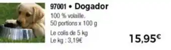 Thiriet Dogador offre