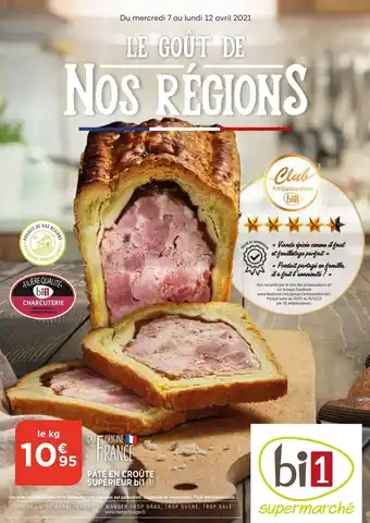Bi1 Pâté En Croûte Supérieur Bi1 offre