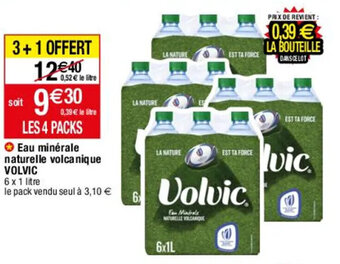 Migros Eau minérale naturelle volcanique offre
