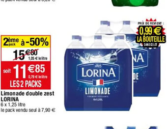 Limonade double zest LORINA