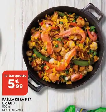 Bi1 Paëlla De La Mer Briau offre