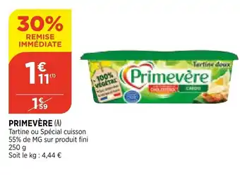 Bi1 Primevère offre