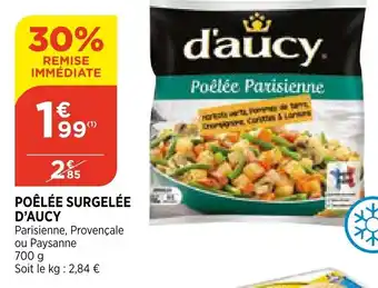 Bi1 Poêlée Surgelée d'Aucy offre