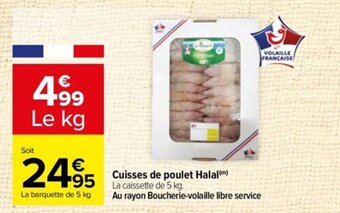 Carrefour Cuisses de poulet Halal(™) offre