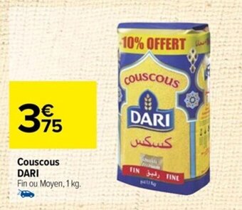 Carrefour Couscous DARI offre