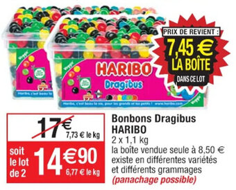 Cora x Carrefour Bonbons Dragibus HARIBO offre