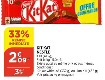 Bi1 Kit Kat Nestlé offre