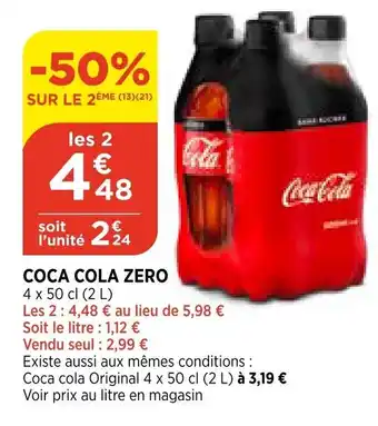 Bi1 Coca Cola Zero offre