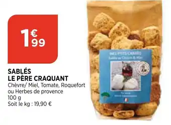 Sablés Le Père Craquant