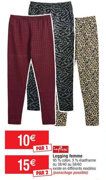 Cora x Carrefour Legging femme offre