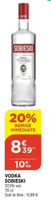 Bi1 Vodka Sobieski offre