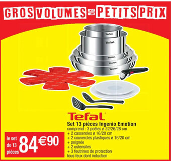 Cora x Carrefour Set 13 pièces Ingenio Emotion offre