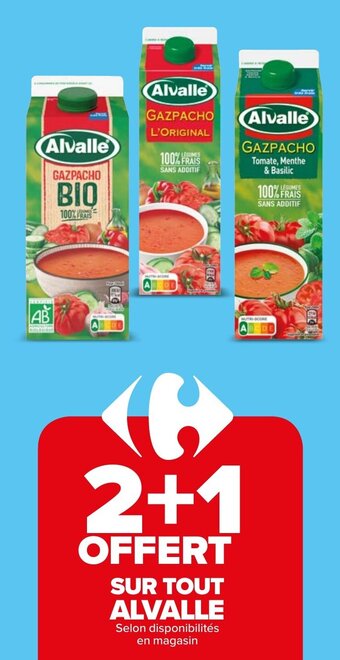 Carrefour Market SUR TOUT ALVALLE offre