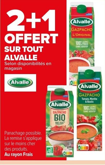 Carrefour Market SUR TOUT ALVALLE offre