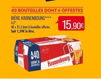 Match BIÈRE KRONENBOURG** *** offre