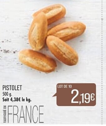 Match PISTOLET 500 g. offre