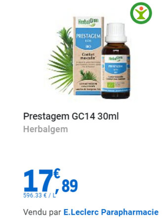 Prestagem GC14 30ml Herbalgem
