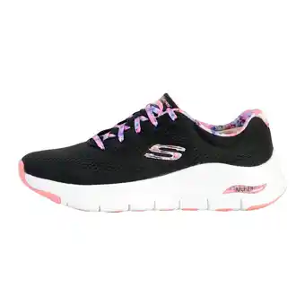 Decathlon Skechers women arch fit first blossom sneakers noir / multicolore offre