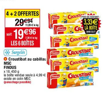 Croustibat au cabillau MSC