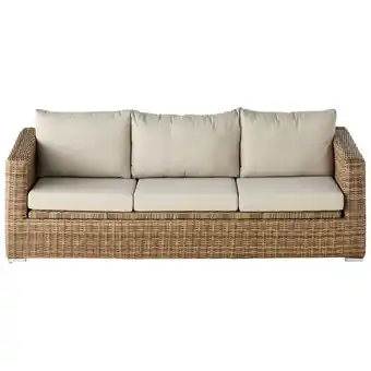 Gamm vert Canapé de jardin avec coffre corfou 3 places - ecloz offre