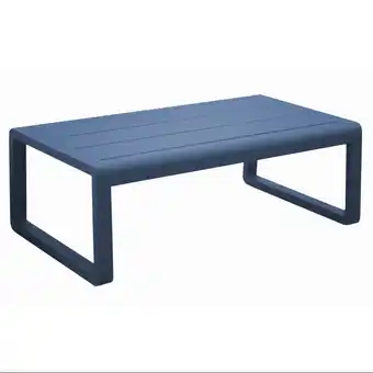 Table basse de jardin antonino anthracite proloisirs